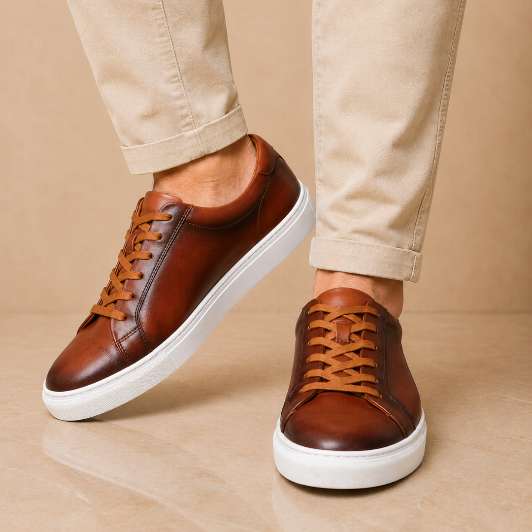 Leather Casual Sneakers