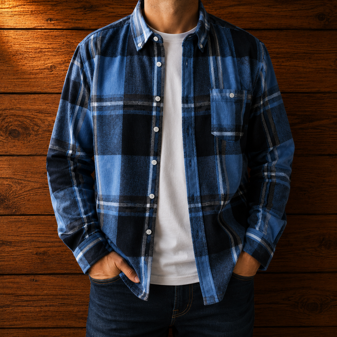 Plaid Button Shirt