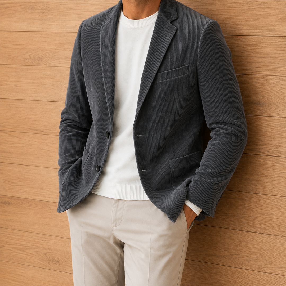 Tailored Corduroy Blazer