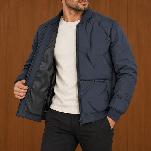 Classic Bomber Zip Jacket