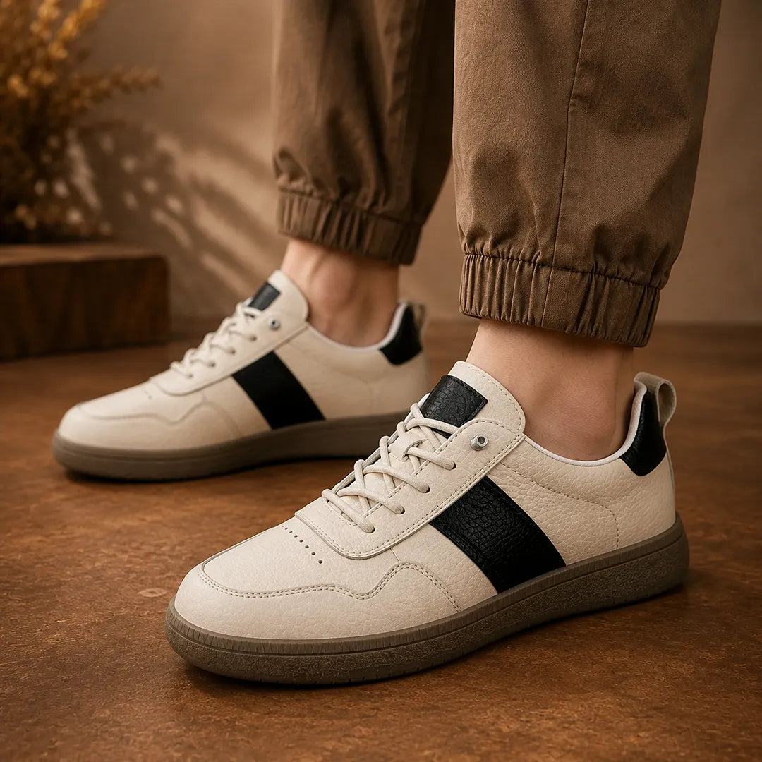 Contrast Stripe Sneakers