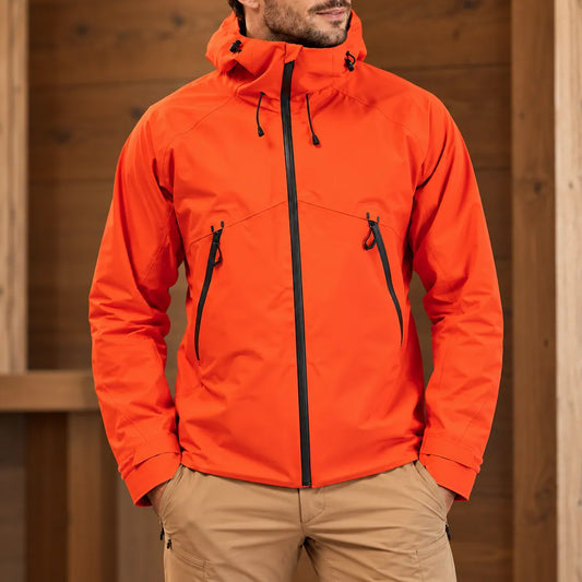 Light Hooded Zip Jacket