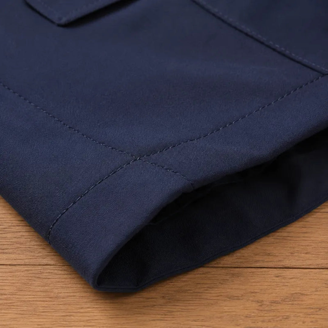 Modern Front Button Blazer