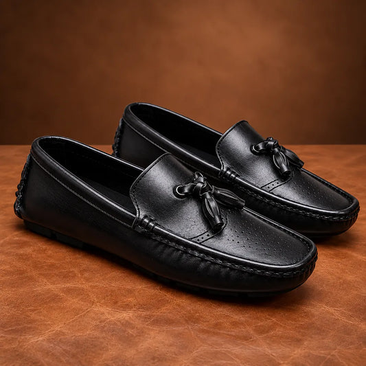 Tassel Moc-Toe Loafers