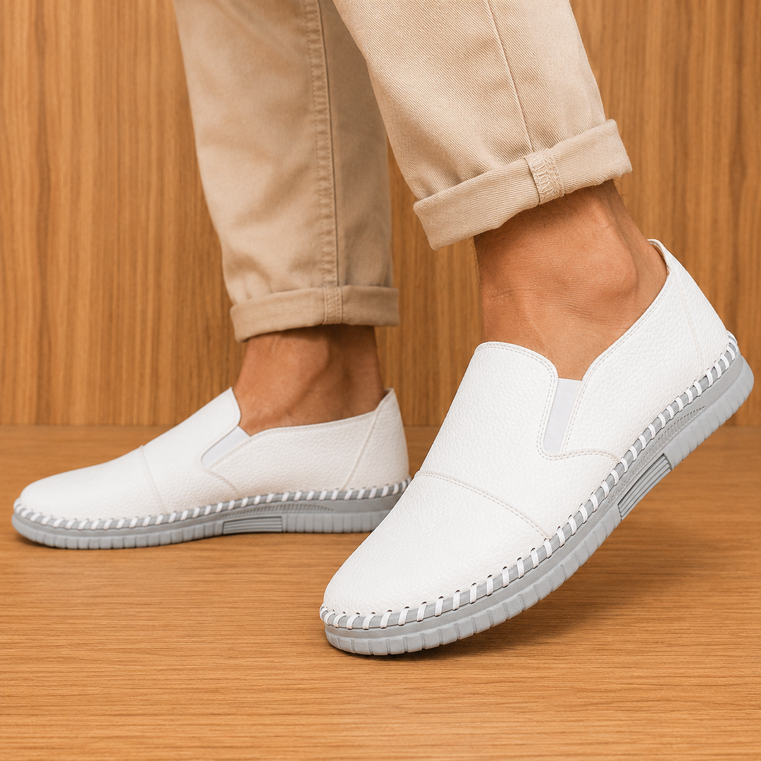 Classic Leather Slip-Ons