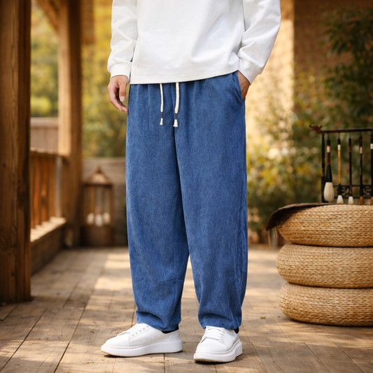 Retro Straight Pants