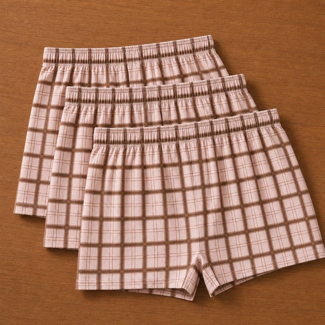 Classic Plaid Comfort Boxers