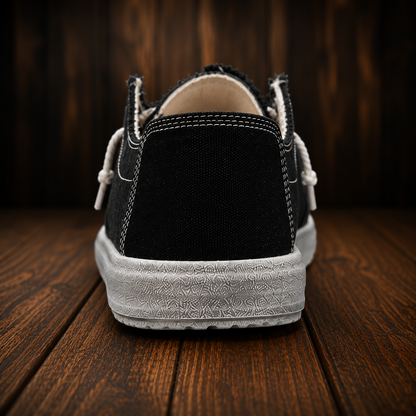Casual Canvas Moc-Toe Shoes
