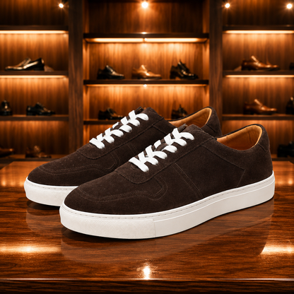 Modern Suede Casual Sneakers