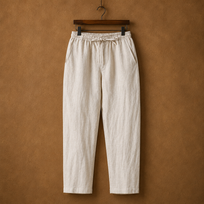 Ramie Drawstring Pants