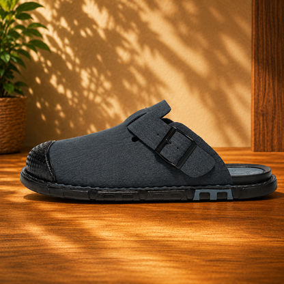 Casual Buckle Clogs