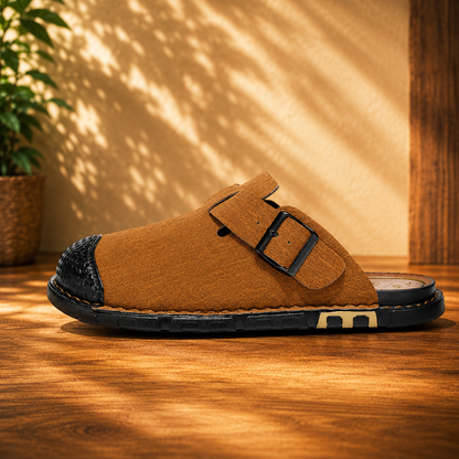 Casual Buckle Clogs
