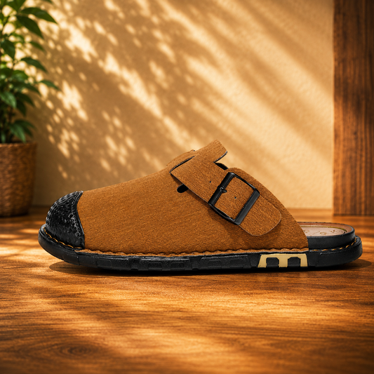 Casual Buckle Clogs