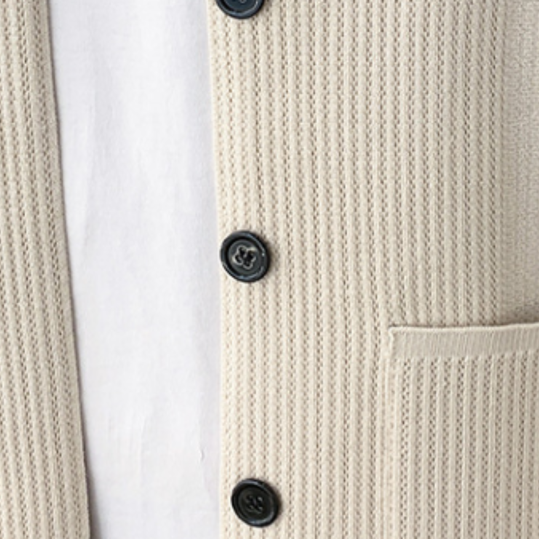 Ribbed Knit Cardigan