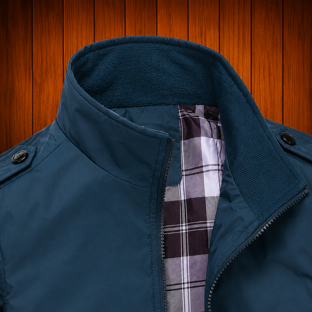 Casual Zip Front Jacket