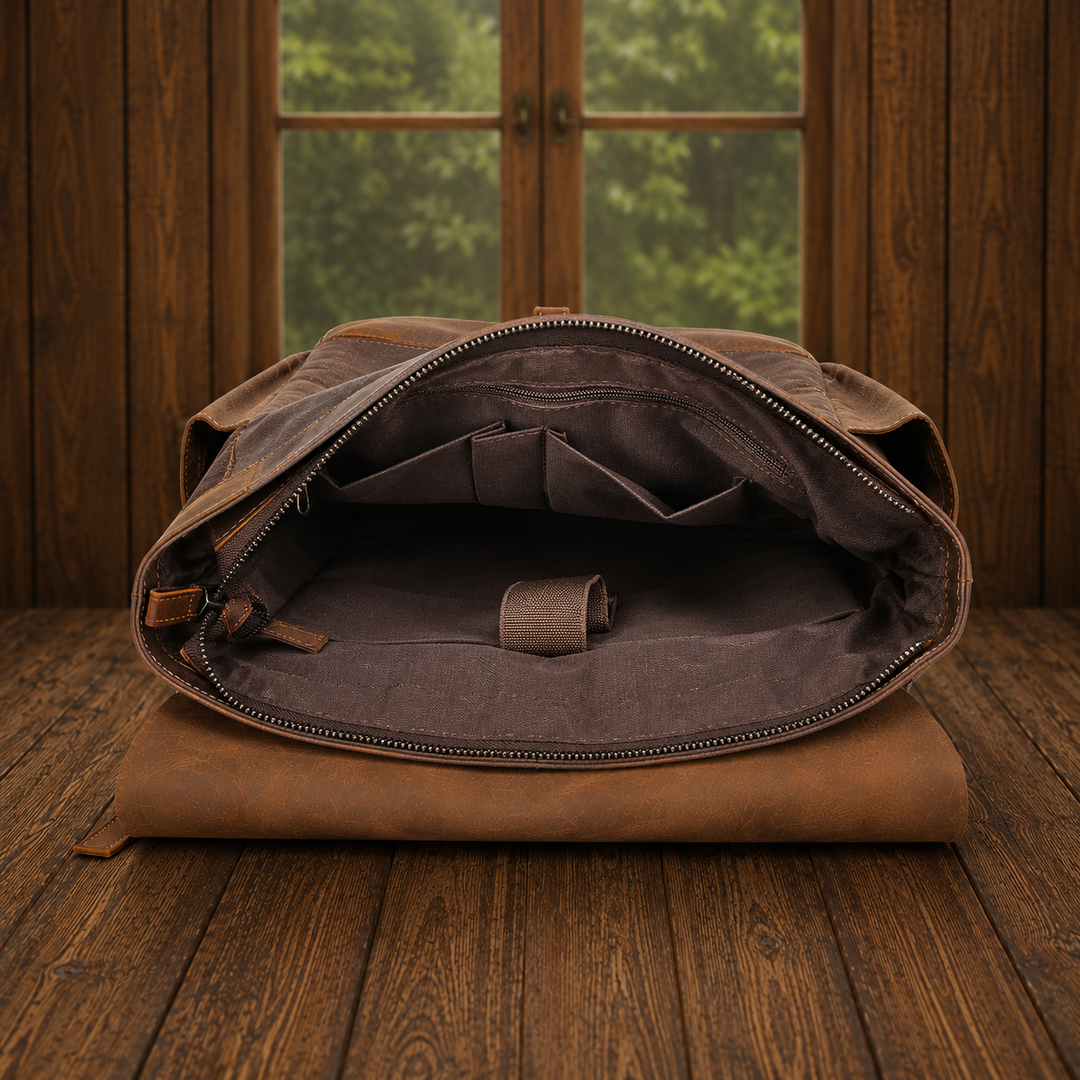 Waxed Canvas Backpack