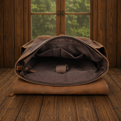 Waxed Canvas Backpack