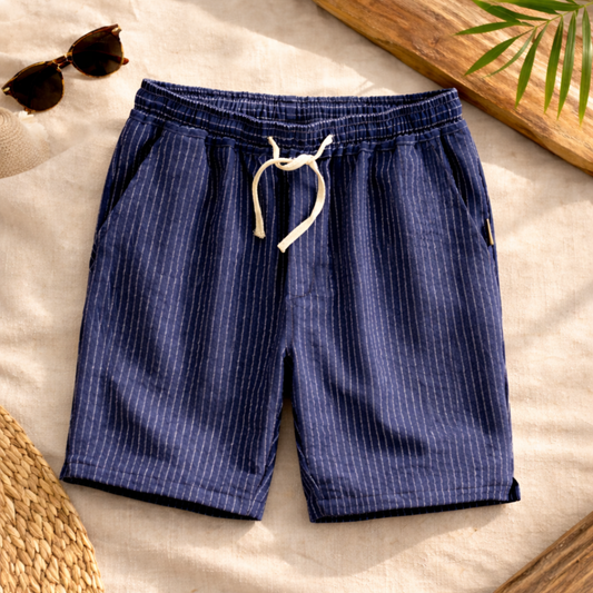 Stripe Casual Shorts