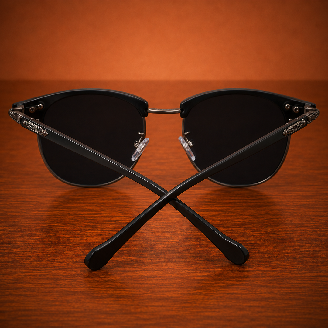 Classic Round Frame Sunglasses