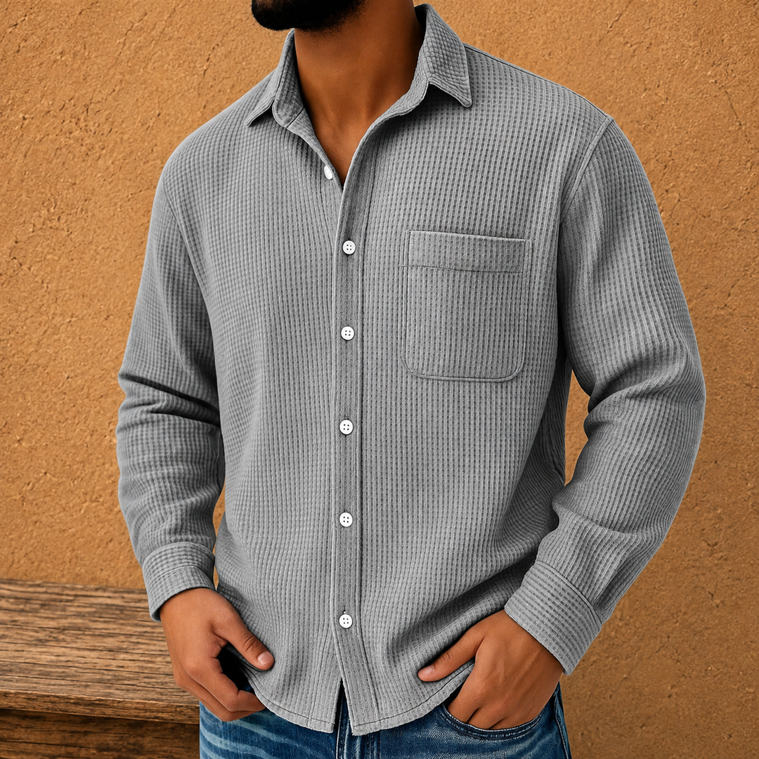 Classic Waffle Knit Shirt