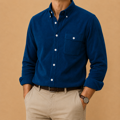 Corduroy Button Down Shirt