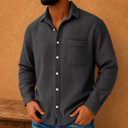 Classic Waffle Knit Shirt