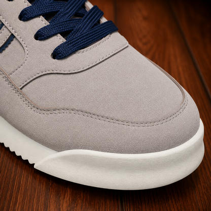 Textured Wave Lace-Up Sneakers