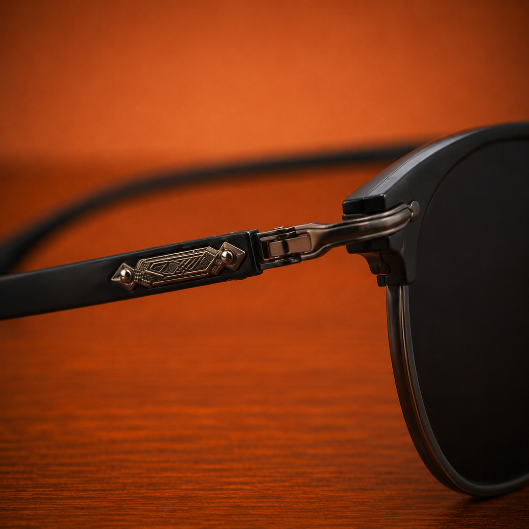 Classic Round Frame Sunglasses