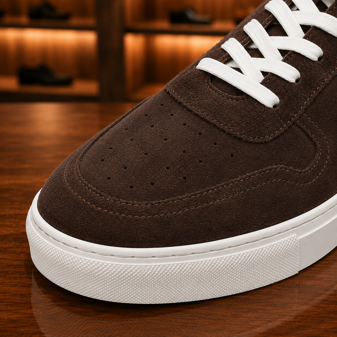 Modern Suede Casual Sneakers