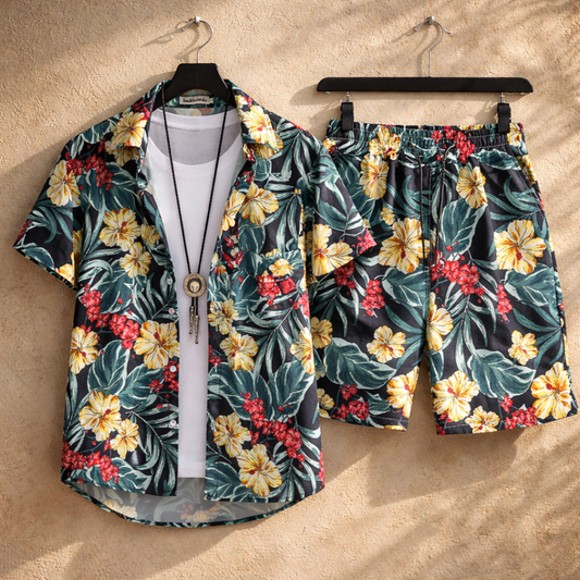 Tropical Floral Matching Set