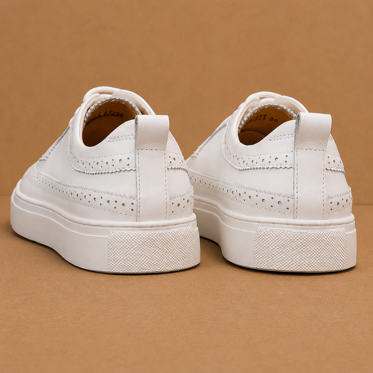 Luxury Brogue Sneakers