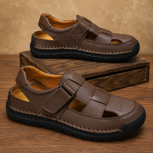 Leather Fisherman Sandals
