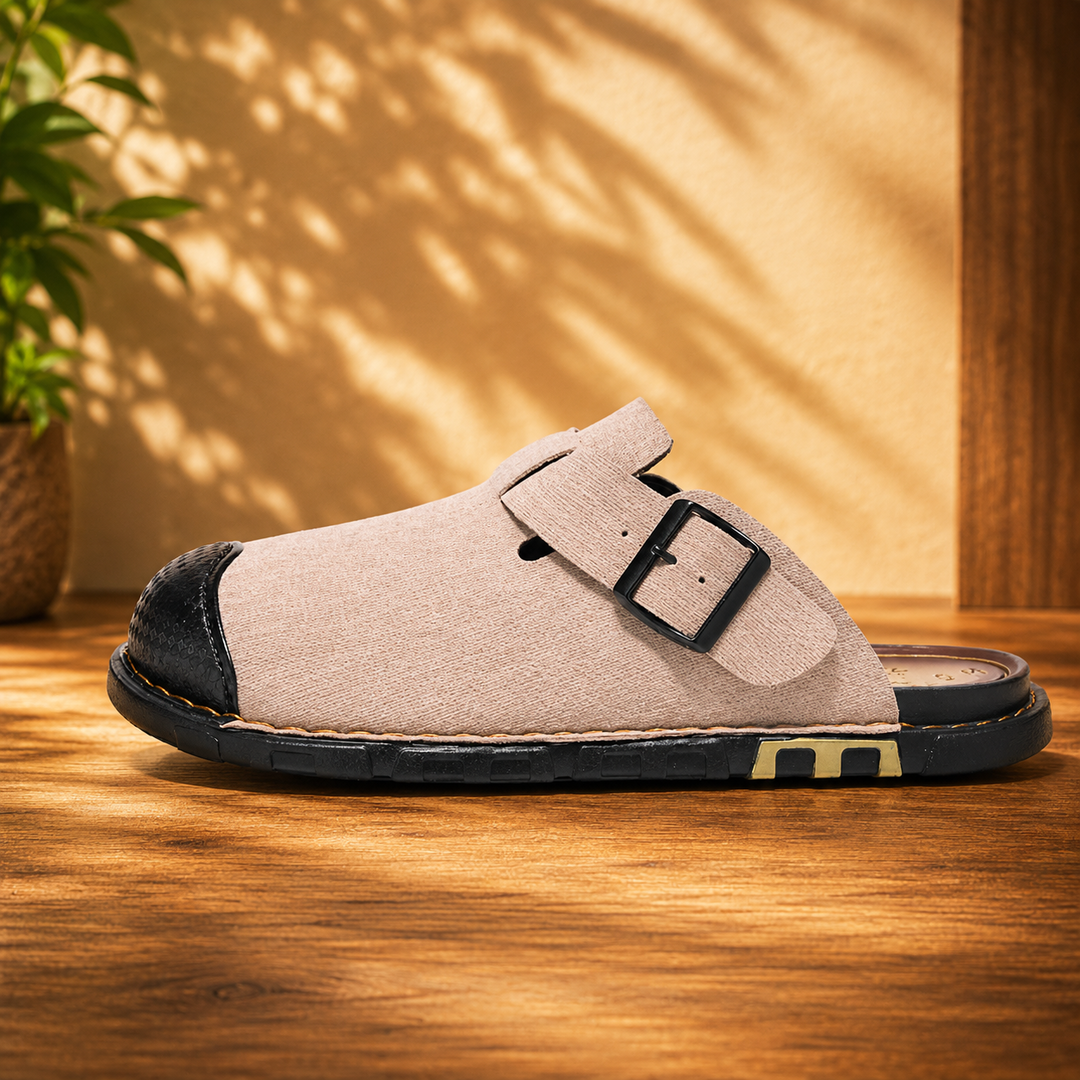 Casual Buckle Clogs