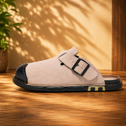 Casual Buckle Clogs
