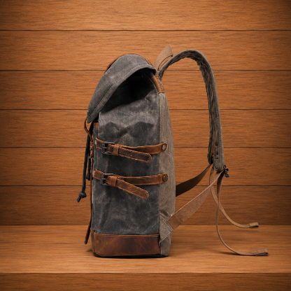 Vintage Canvas Travel Backpack