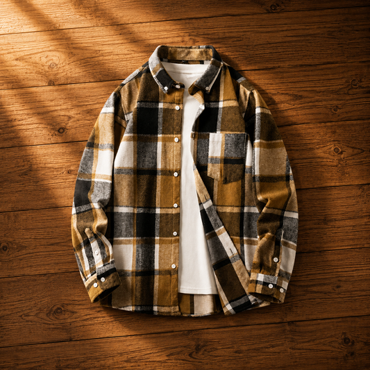 Plaid Button Shirt