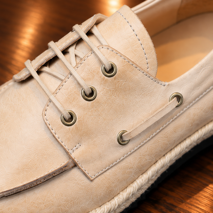 Classic Moc-Toe Leather Shoes