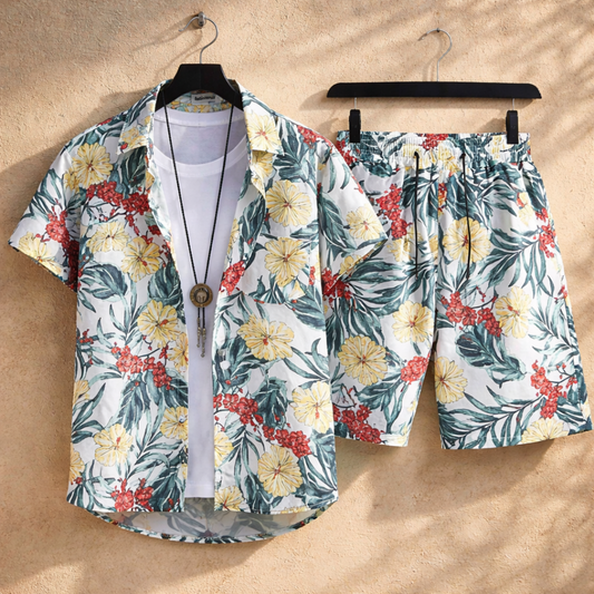 Tropical Floral Matching Set