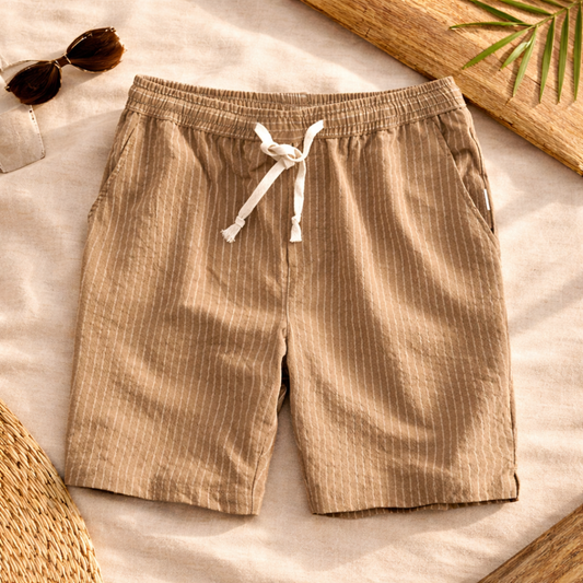 Stripe Casual Shorts
