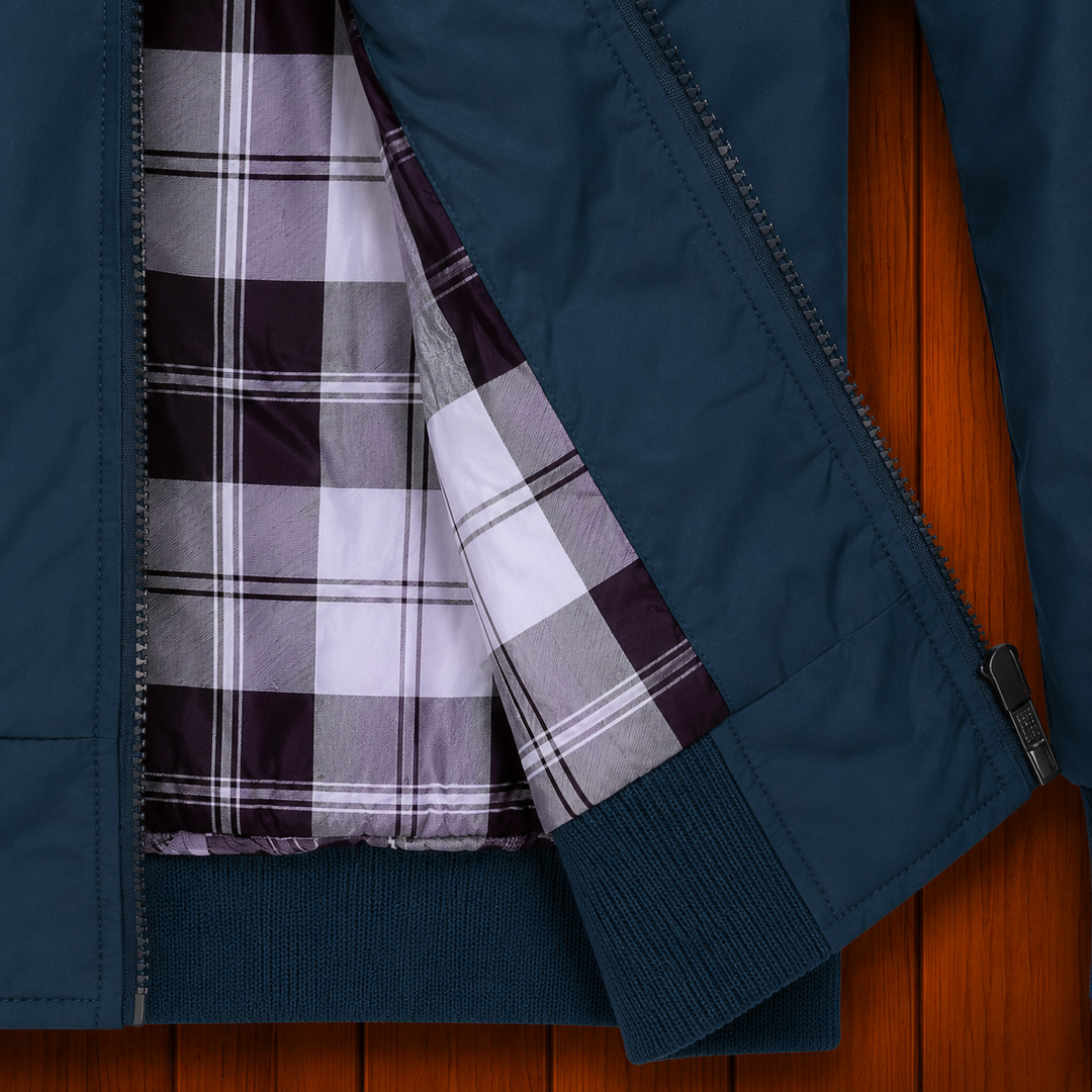 Casual Zip Front Jacket