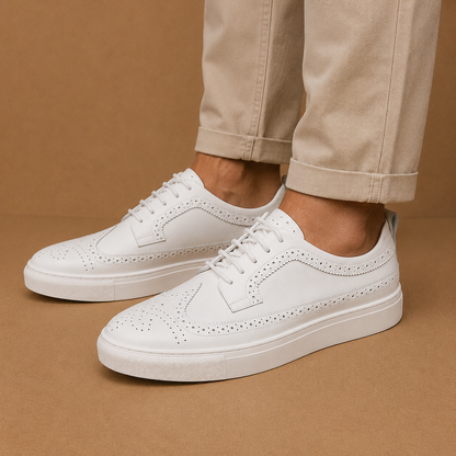 Luxury Brogue Sneakers