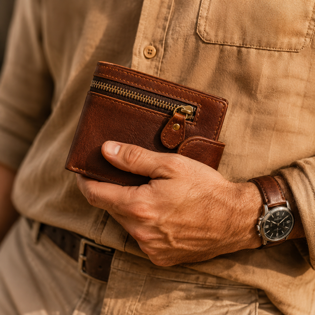 Leather Bifold Wallet