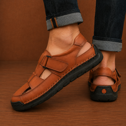 Leather Fisherman Sandals