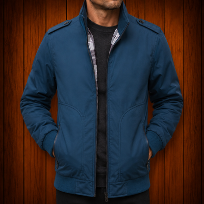 Casual Zip Front Jacket