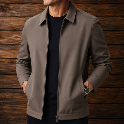 Collared Zip Jacket