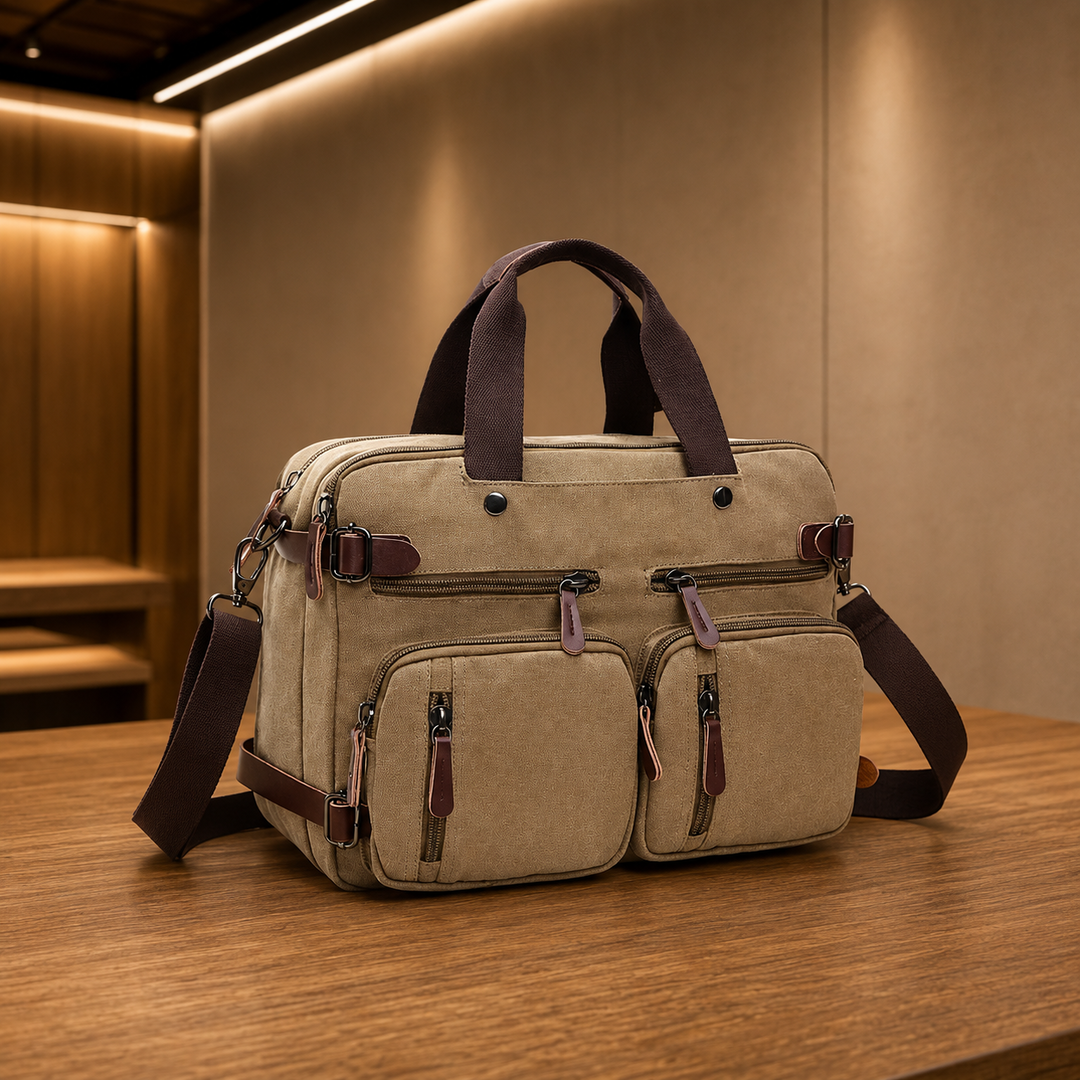 Premium Suede Weekender Bag