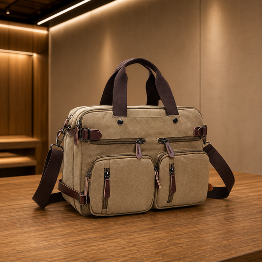 Premium Suede Weekender Bag