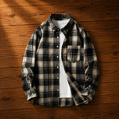 Plaid Button Shirt