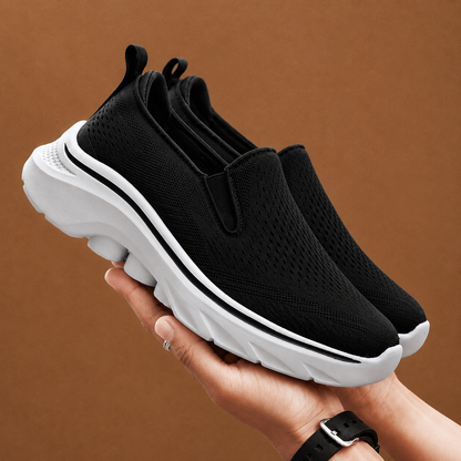 Breathable Knit Slip-Ons
