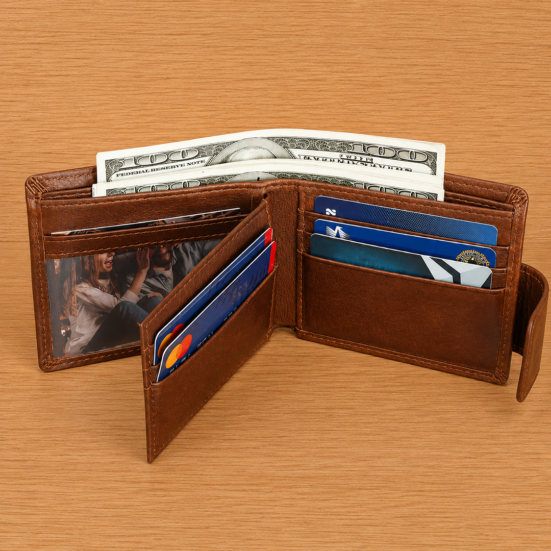Leather Bifold Wallet